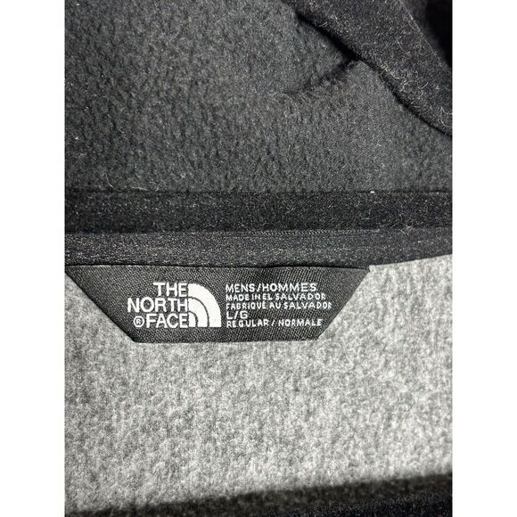 The North Face Campbell Gray 1/2 Zip Fleece‎ Pullover Men's size LARGE - Picture 3 of 5